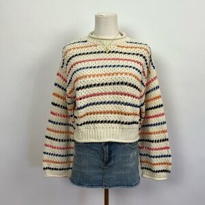 MOTHER The Bell Sleeve Jumper Roll Sweater